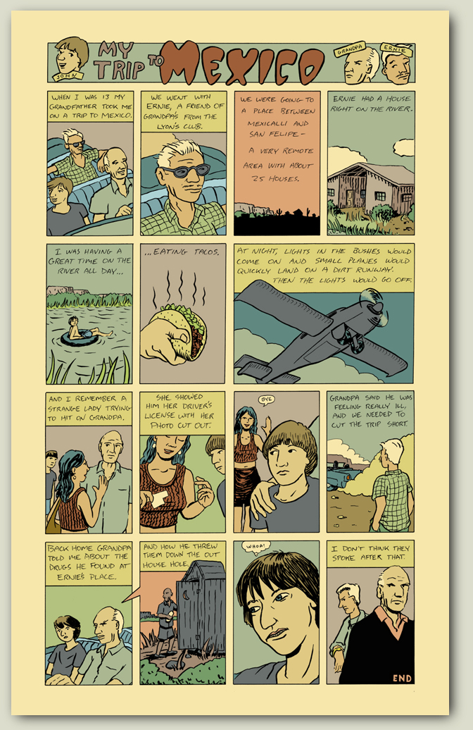 comic page