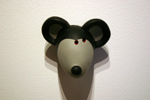 Gunshot, Shrapnel and Compression Wounds, Transposed onto the Heads of Cartoon Mice